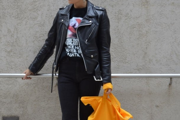 All Black In Color "Yellow"